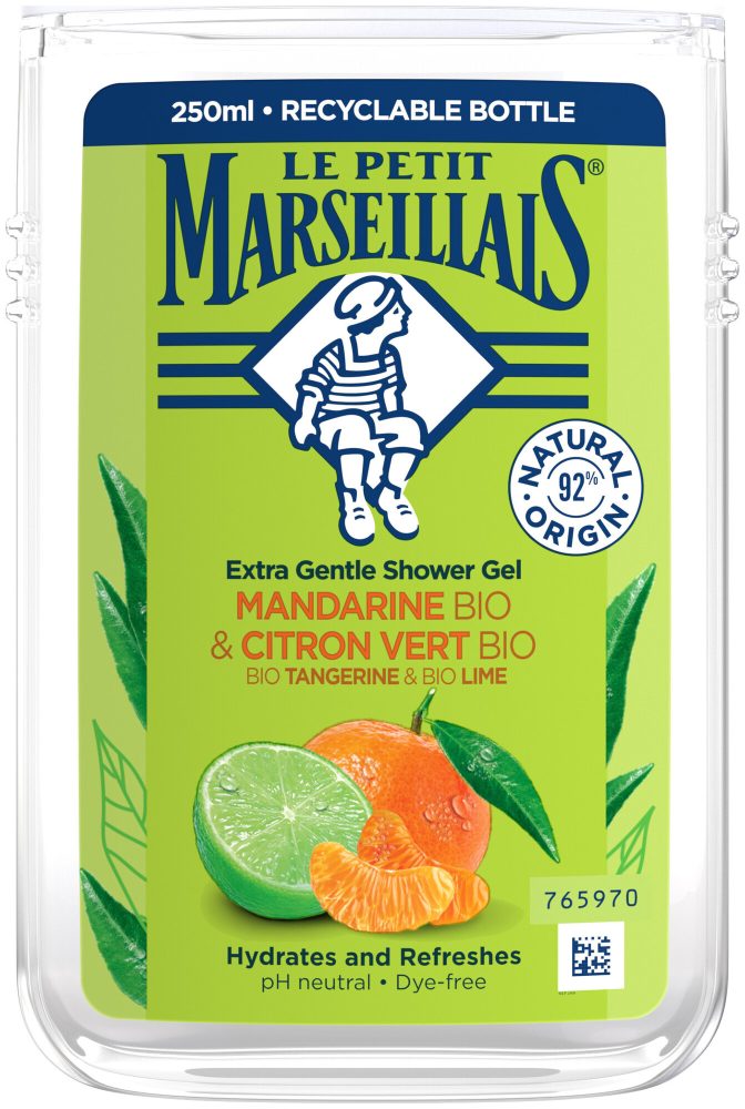 Le Petit Marseillais - Dusch Bio Mandarine & Limette, 250 ml