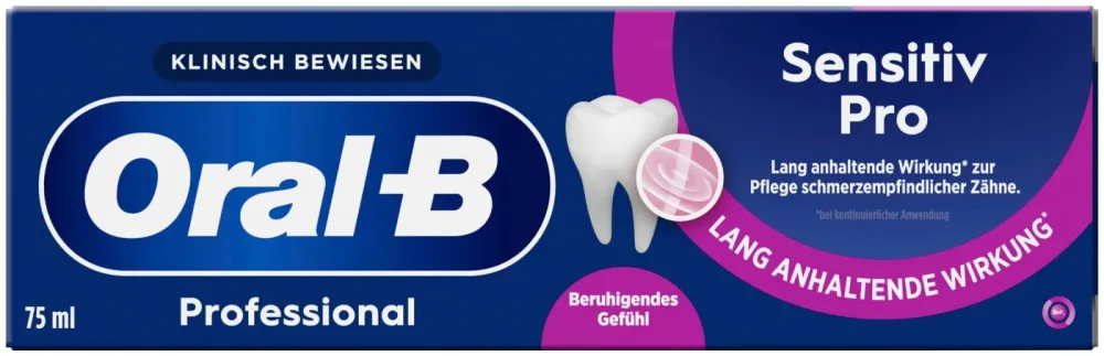 Oral-B Zahnpasta Pro-Science Advanced Sensitivität und Zahnfleischbalsam Sanfte Reinigung 75ml