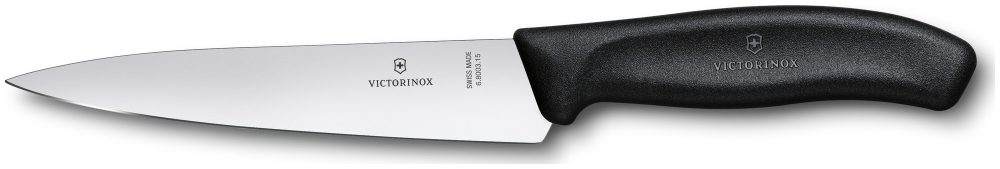 Victorinox Tranchiermesser Schwarz 15cm