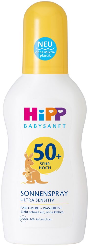 Hipp Babysanft Kinder Sonnenspray 50+ LSF