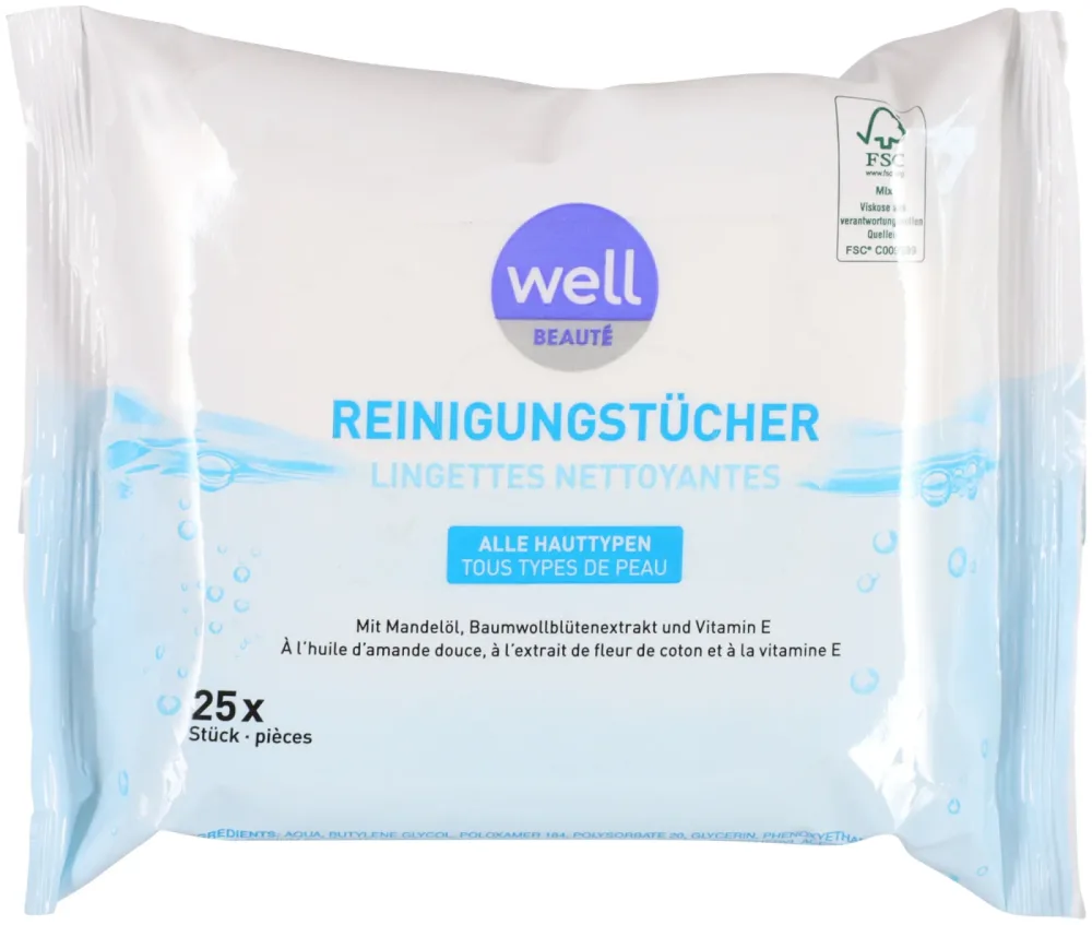 well Reinigungstücher 25 Stück