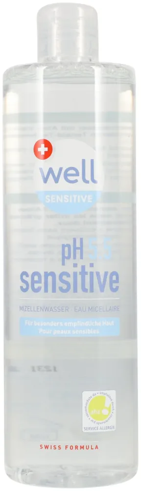 well pH 5.5 Sensitive Mizellenwasser