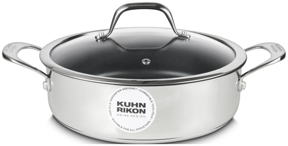 Kuhn Rikon - Servierpfanne, 24cm, Chrom