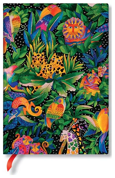 Paperblanks Softcover Flexis Jungle Song Midi