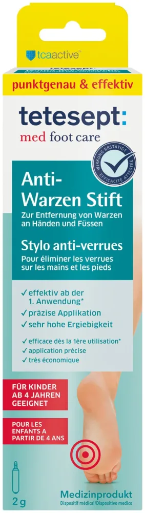 Tetesept med foot care Anti-Warzen Stift