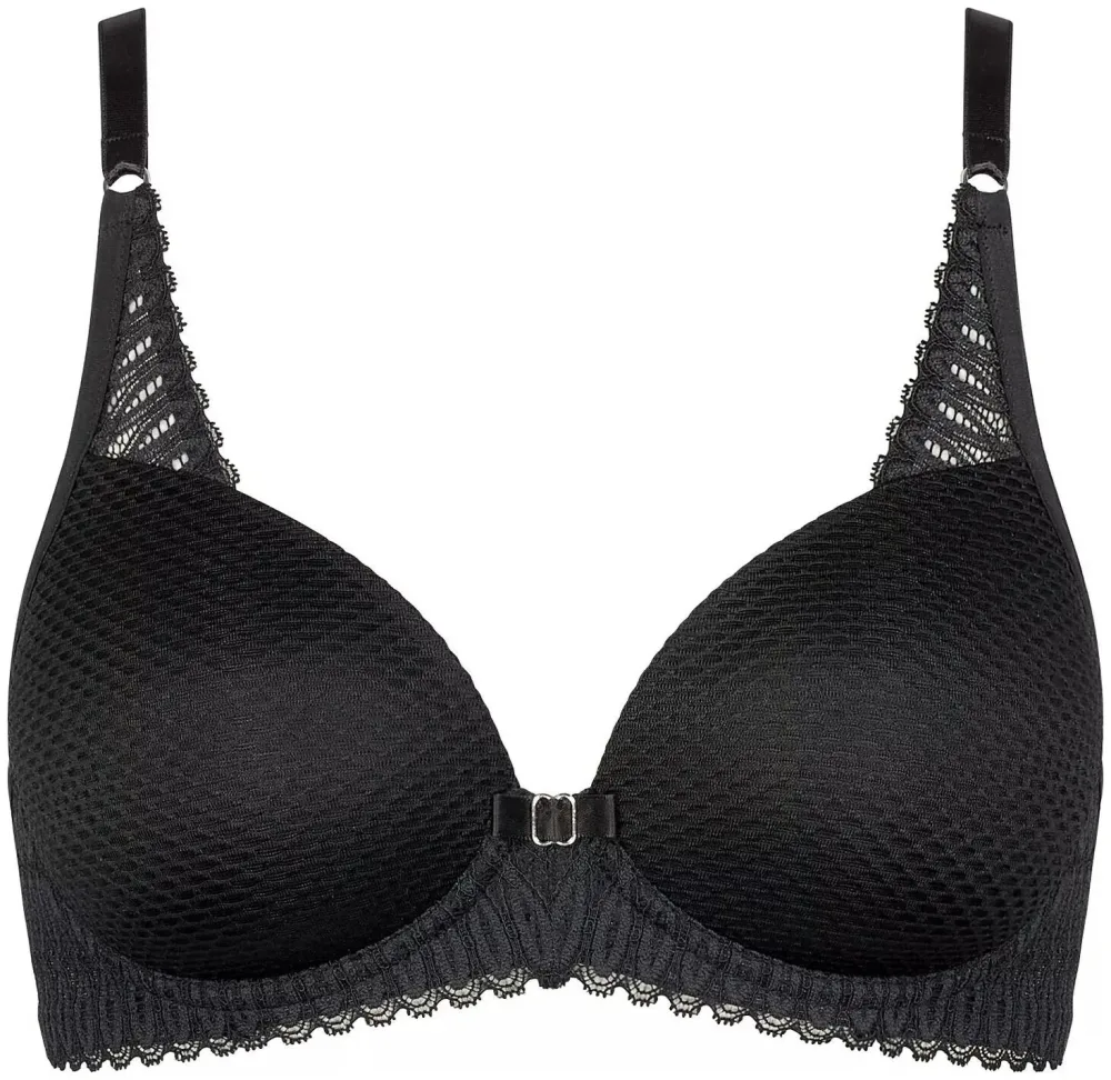 Triumph - Bügel-BH, wattiert, für Damen, Black, Größe 75A
