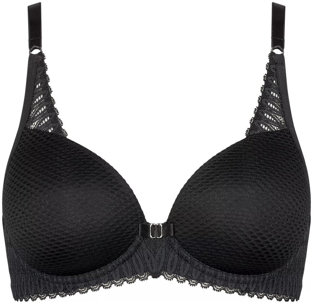 Triumph - Bügel-BH, wattiert, für Damen, Black, Größe 75D