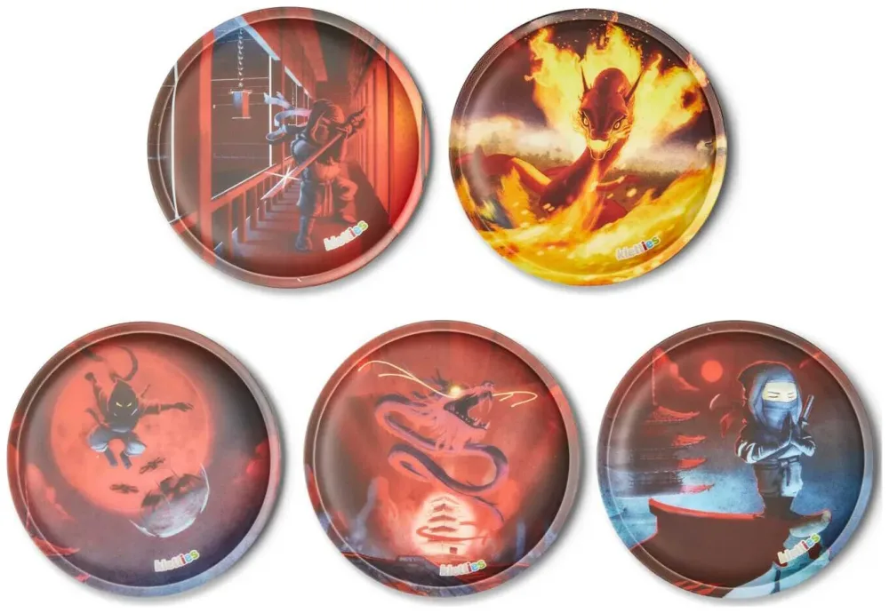 Ergobag Klettie-Set Feuerdrache 5-tlg.