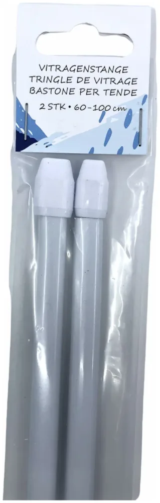 Vitragenstange 60 - 100 cm 1 Stk.