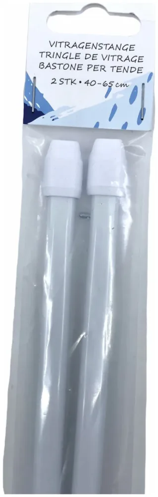 Vitragenstange 40 - 65 cm 1 Stk.