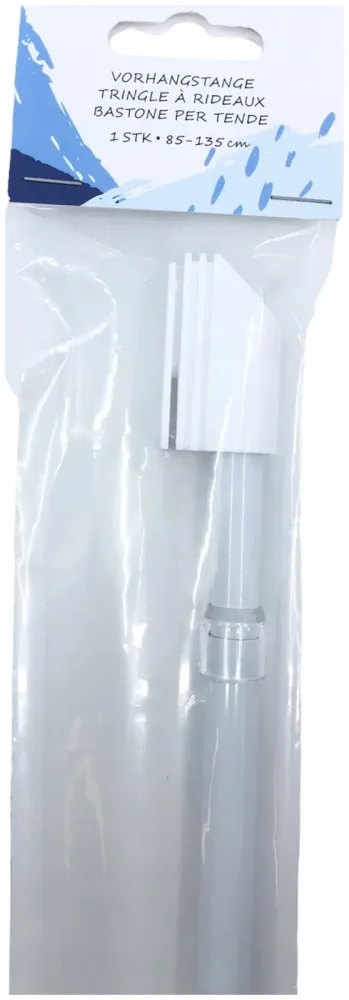 Vorhangstange 85 - 135 cm 1 Stk.