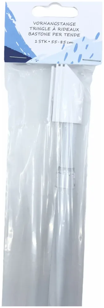Vorhangstange 55 - 85 cm 1 Stk.