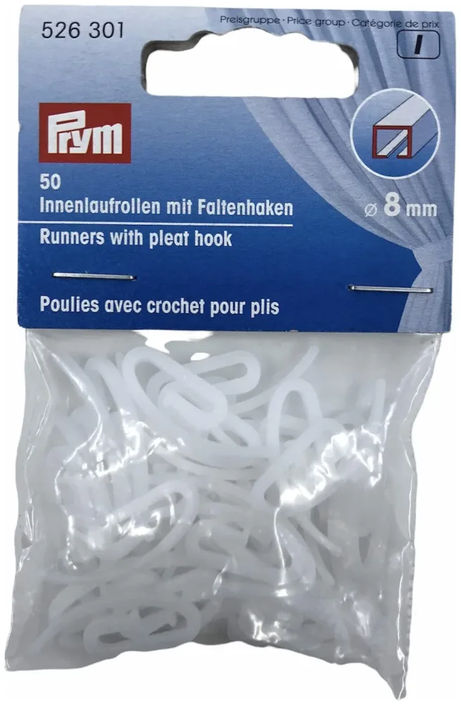 Selbstklebehaken mit Metallstift braun 4 Stk.
