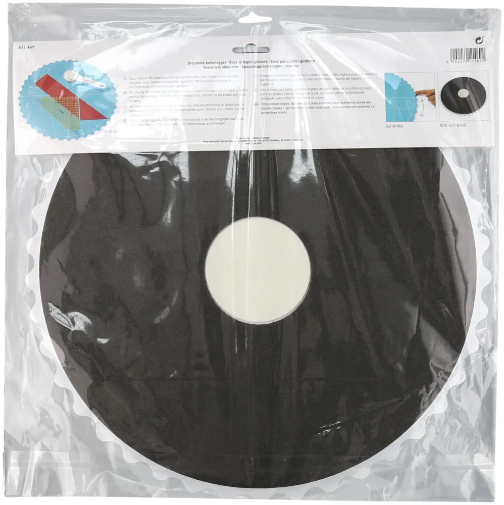 Prym Love Schneideunterlage drehbar rund 35 cm