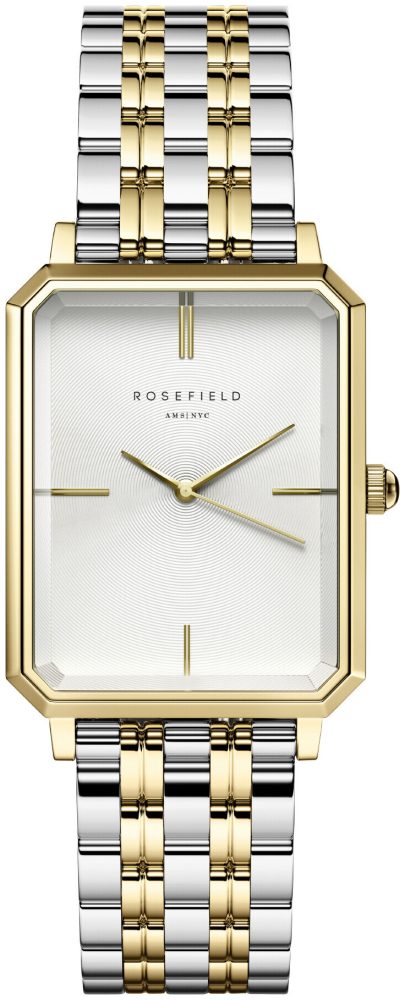 Rosefield - Analoguhr, Octagon, 29mm, Zweifarbig