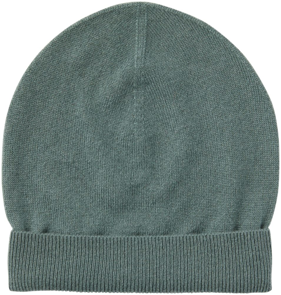 Cashmere Damenmütze grün S/M