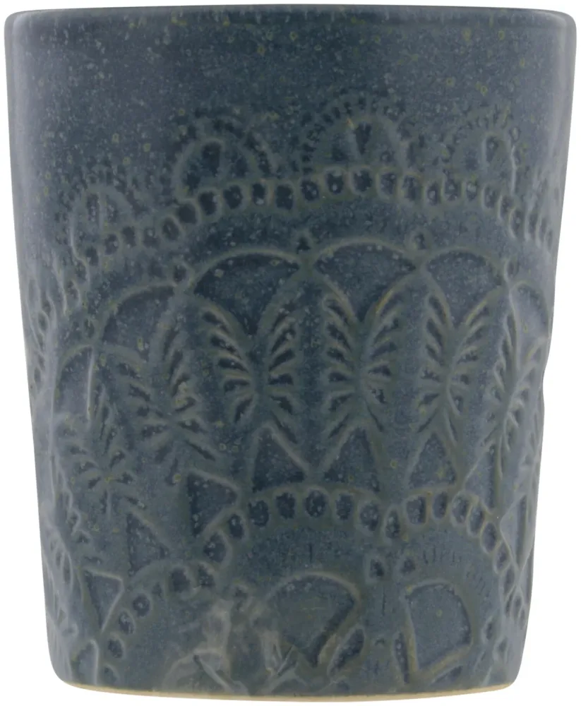 Espresso Cup Mandala 110ml blau