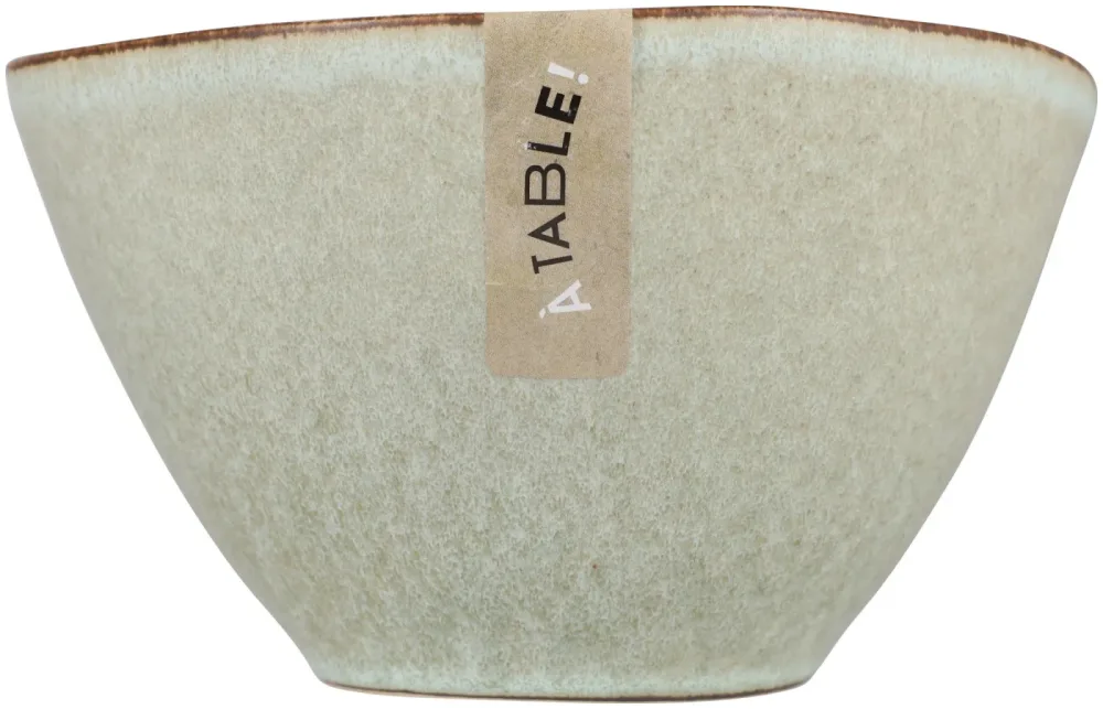 À Table! ShabbyChic Schale grün 14cm