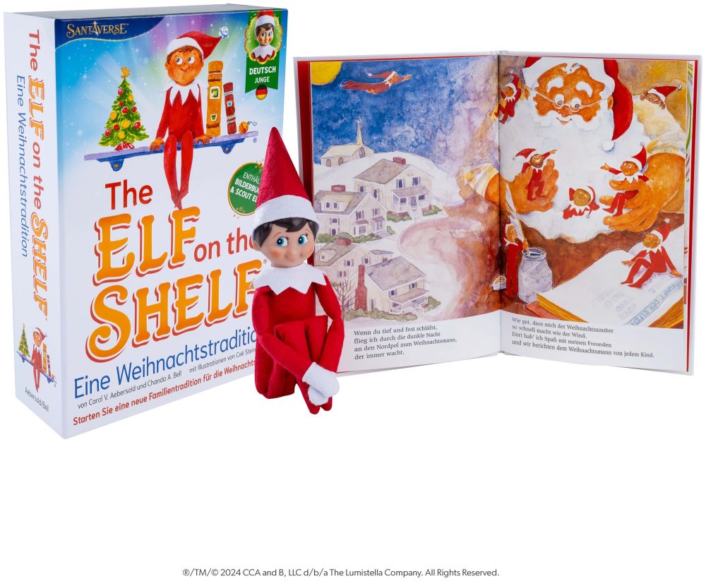 Sombo Elf on the Shelf Bilderbuch (Deutsch)
