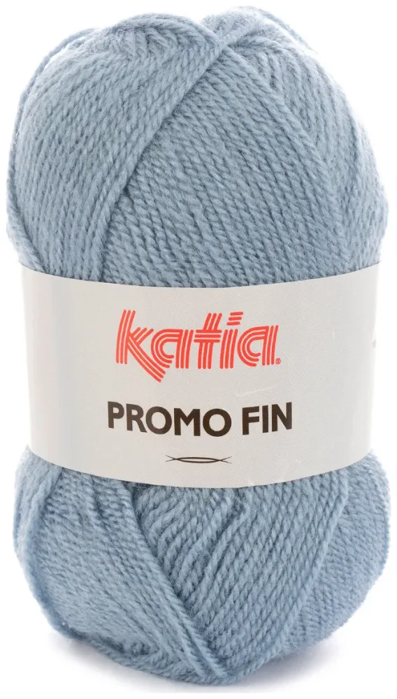 Katia Promo-Fin 0853 Handstrickgarn Acryl helljeans 50g