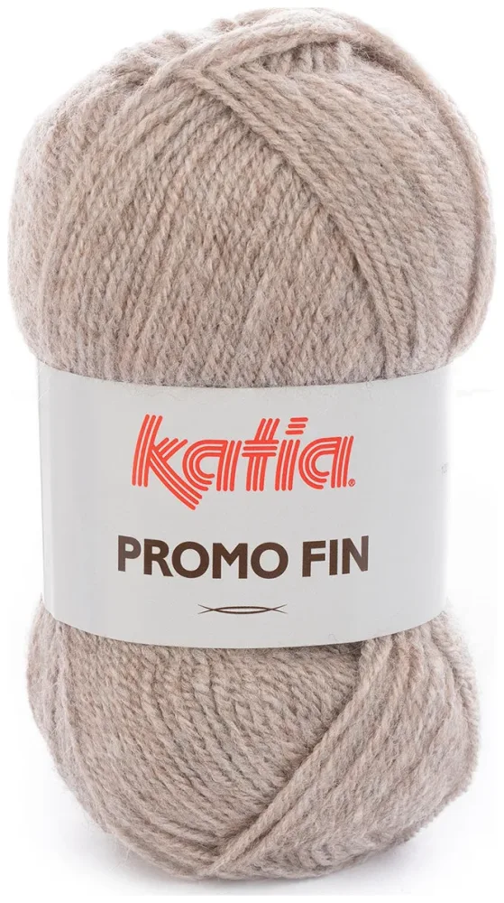 Katia Promo-Fin 0846 Handstrickgarn Acryl taupe 50g