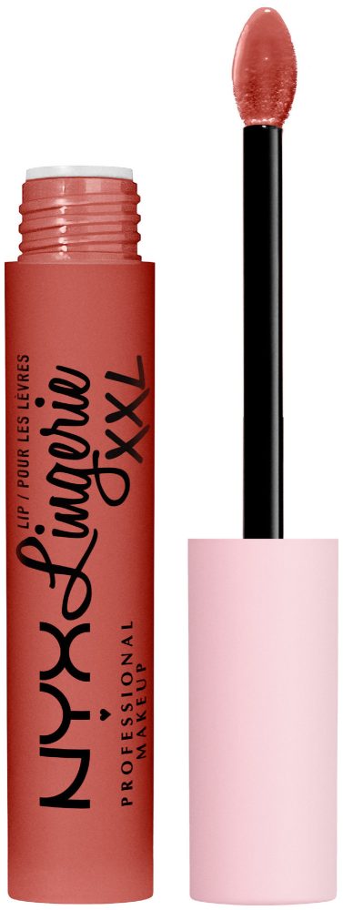NYX-PROFESSIONAL-MAKEUP - Matte Liquid Lipstick Lip Lingerie XXL, 4 ml, Peachy Flirt