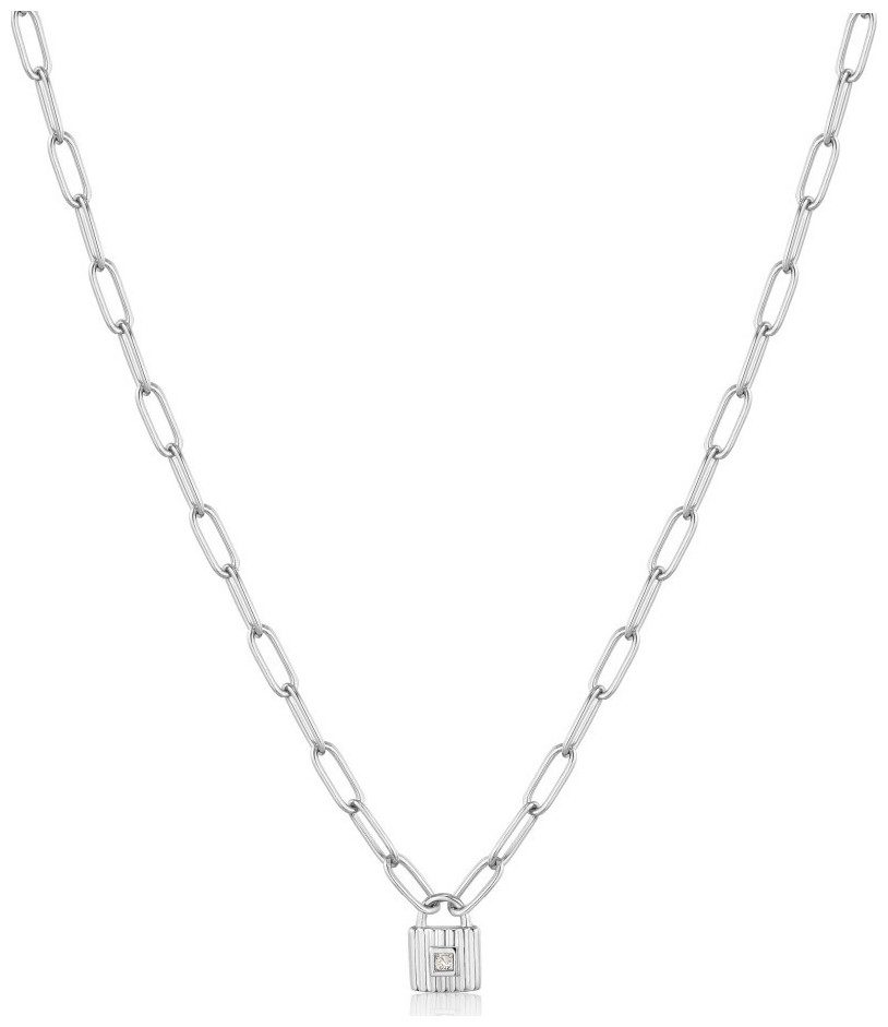Ania Haie Kette Under Lock & KEY Silber