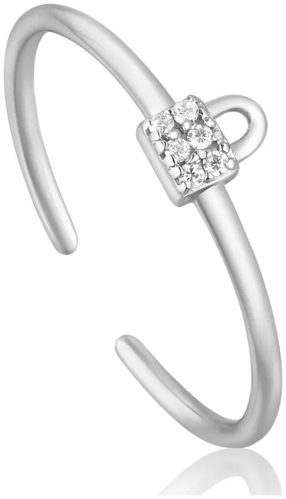 Ania Haie Ring Under Lock & KEY Silber