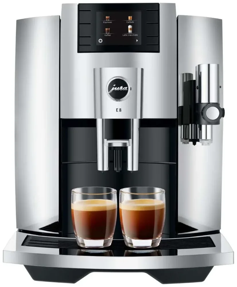 Jura Kaffeevollautomat E8 Chrom (Sb)