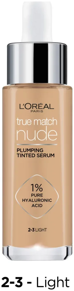 L'Oréal Paris Perfect Match Aufpolsterndes Getöntes Serum 2-3 hell