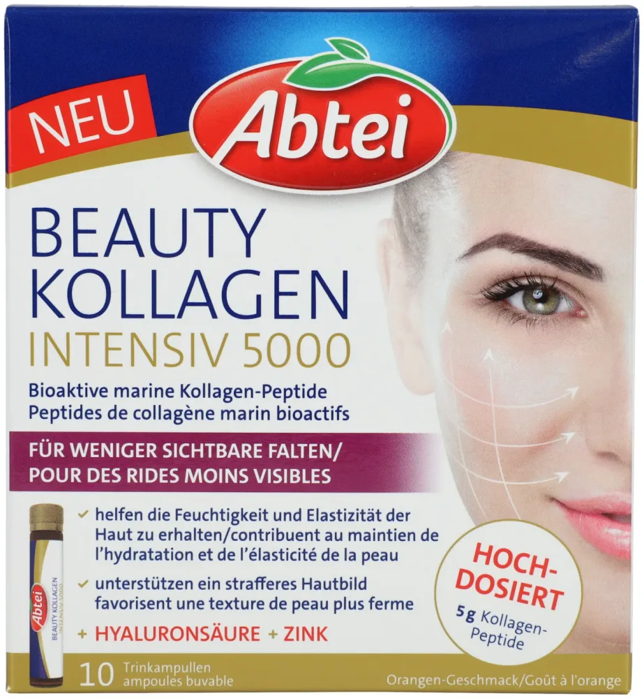 Abtei Beauty Kollagen Intensiv 5000 10x25ml Trinkampullen