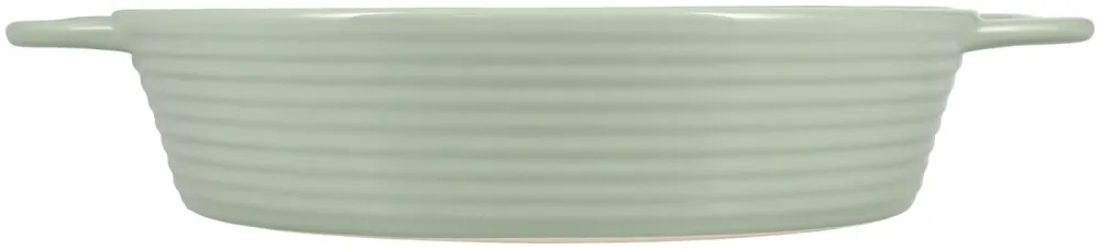 Ladelle Homestead Auflaufform mit Griff rund grün 25cm