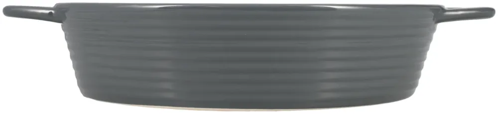 Ladelle Homestead Auflaufform mit Griff rund anthrazit 25cm
