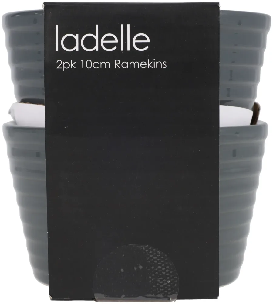 Ladelle Homestead Ramekin 2St. anthrazit 10cm