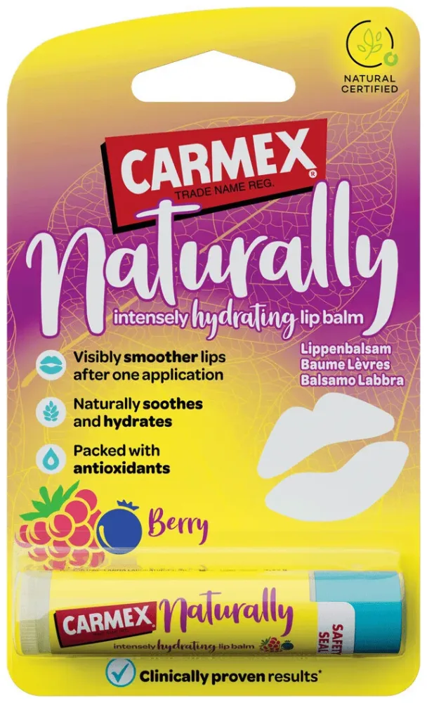 Carmex Naturally Stick Berry Lippenbalsam