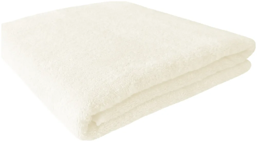 Inhouse Badetuch Gots 100x150 offwhite