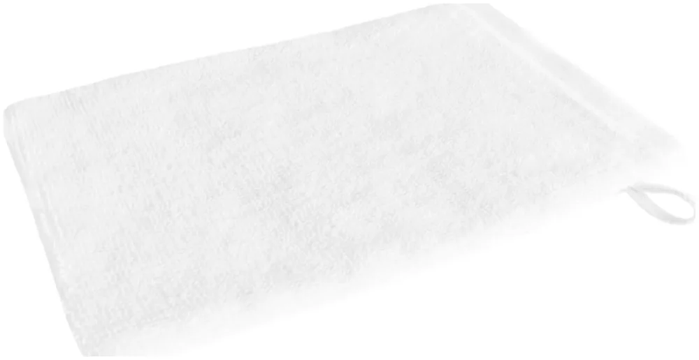 Inhouse Waschhandschuh Gots 15x21 weiss