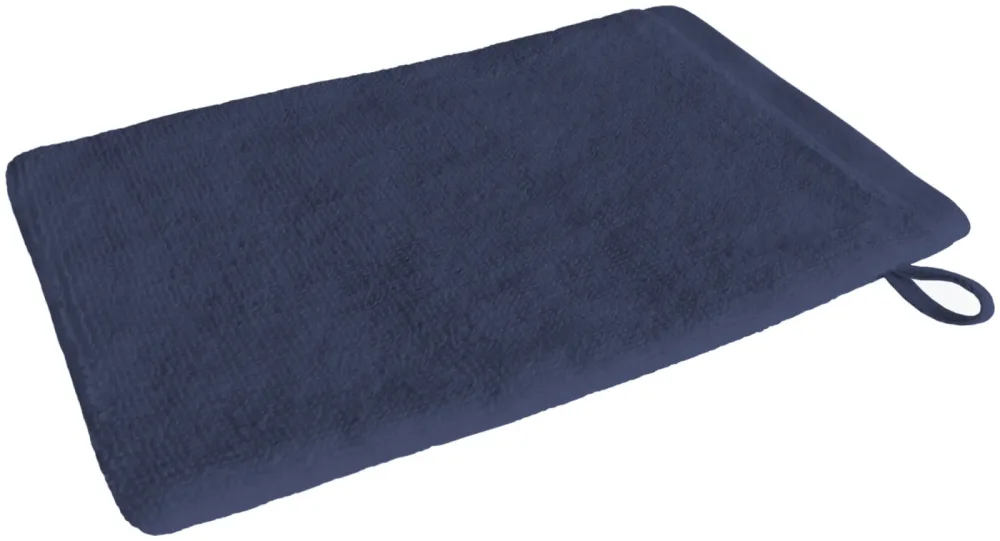 Inhouse Waschhandschuh Gots 15x21 marine