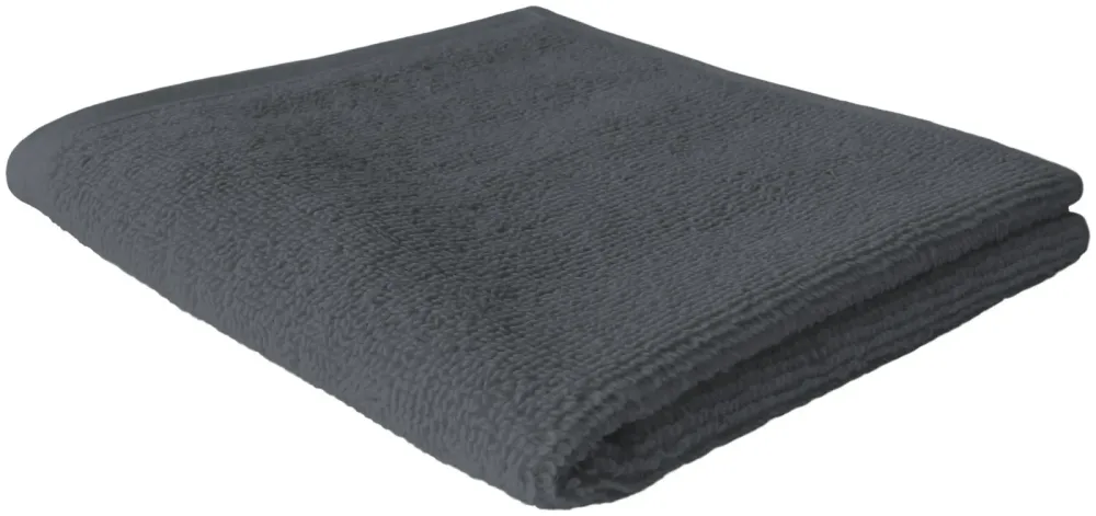 Inhouse Waschlappen Gots 30x30 schwarz