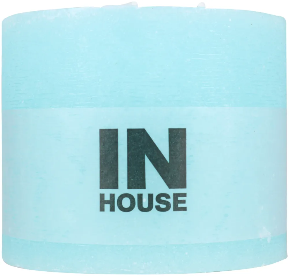 Inhouse Zylinderkerze Rustic 68x180 Minze