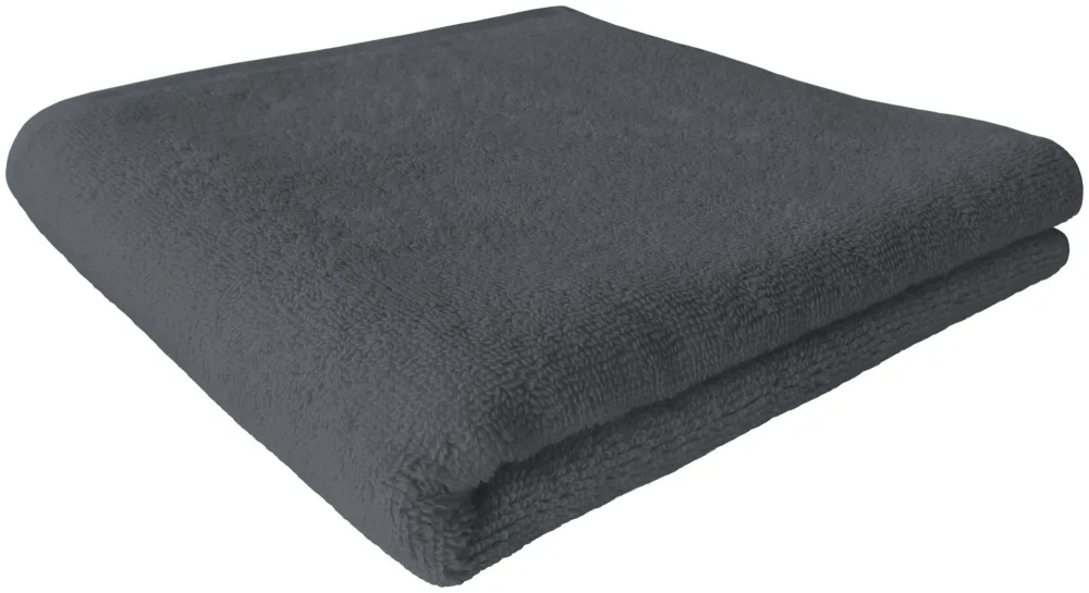 Inhouse Handtuch Gots 50x100 schwarz