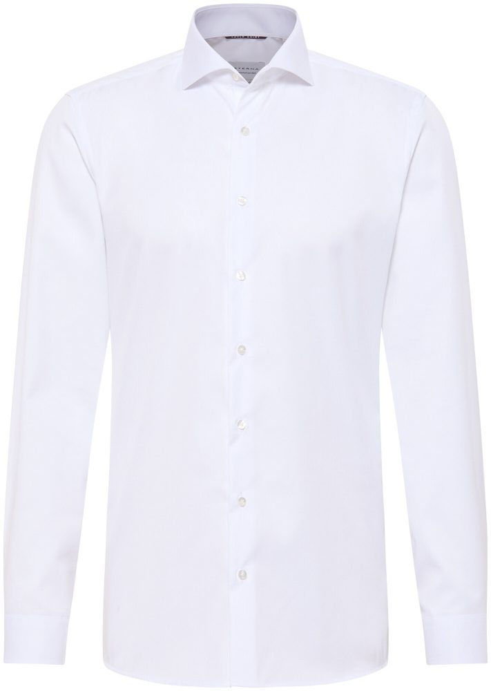 Eterna Slim FIT Cover Shirt Twill Langarm weiss 41