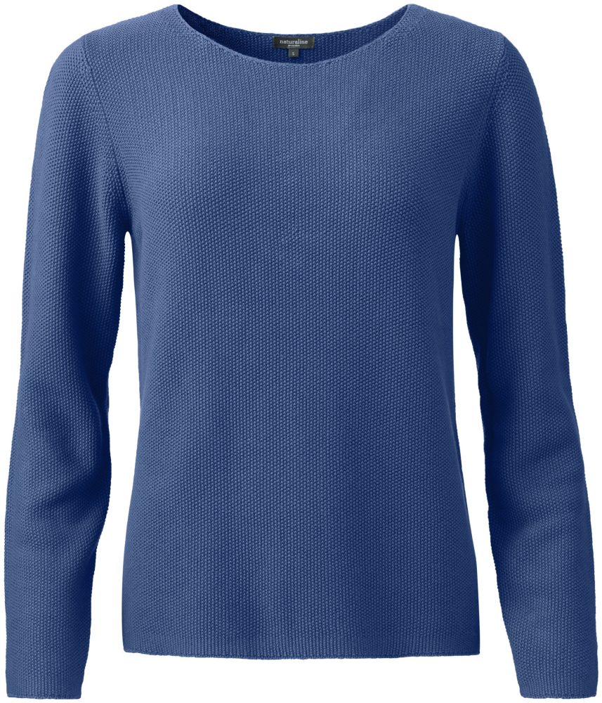 Naturaline Textil Naturaline Damen Pullover blue S