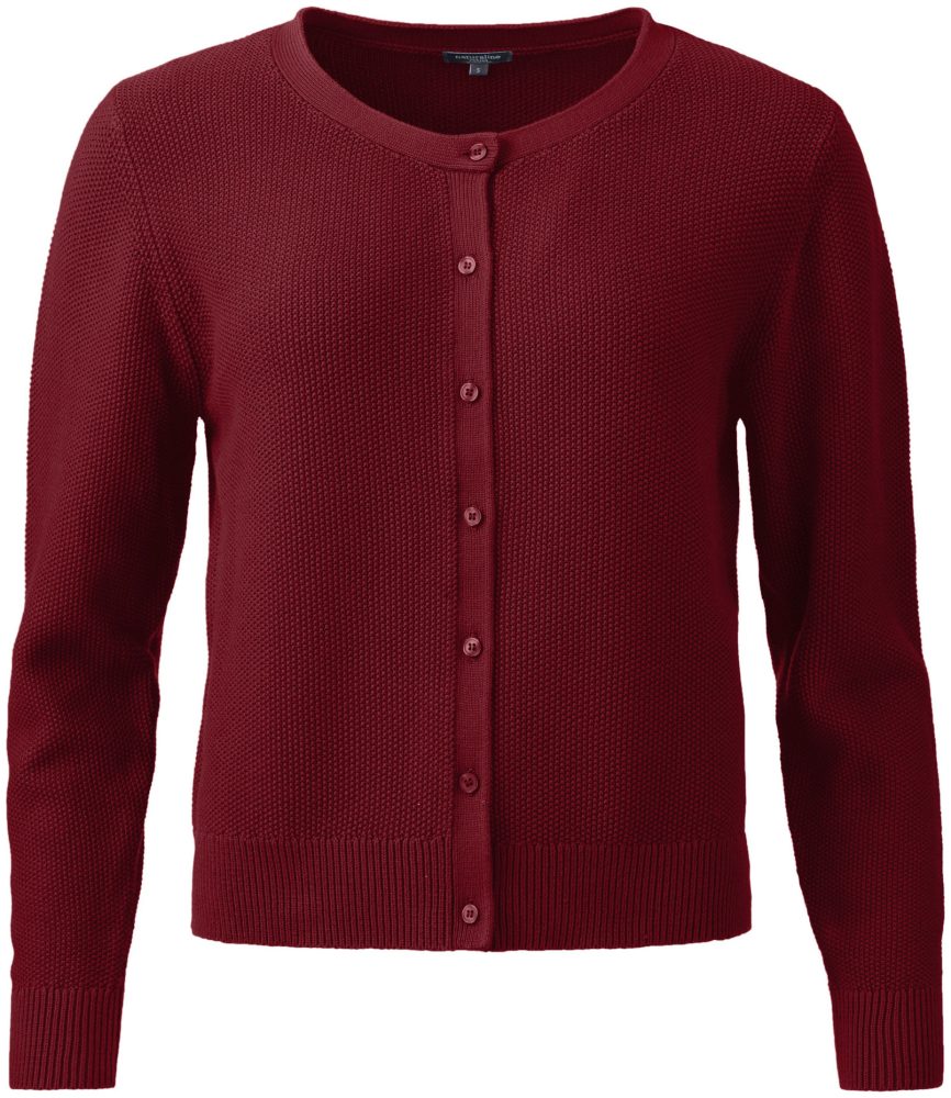 Naturaline Textil Naturaline Damen Strickjacke rot XS