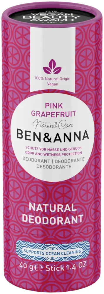 Ben&Anna Ben & Anna Natural Deo Pink Grapefruit 40g
