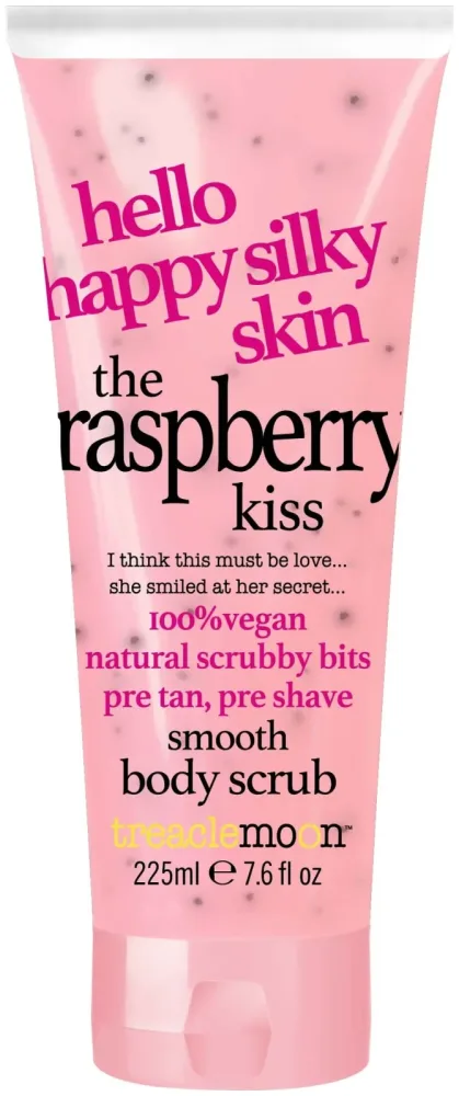 treaclemoon raspberry kiss body scrub 225ml