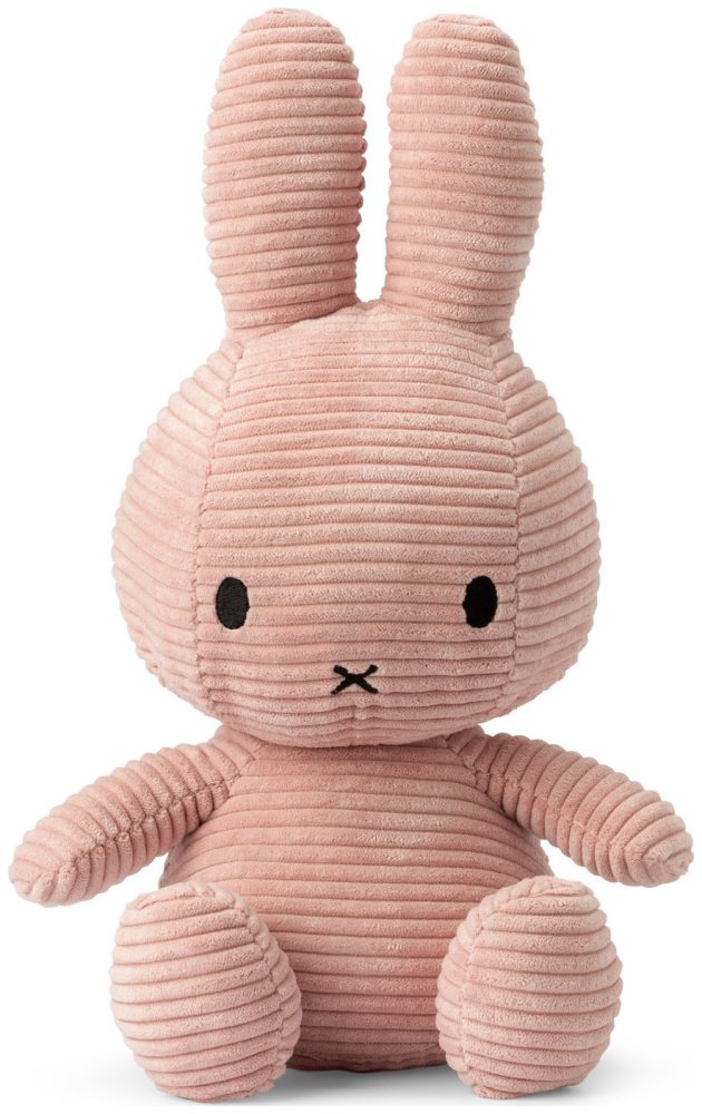 Bon Ton Toys - Miffy Kaninchen Kordsamt rosa, 33cm