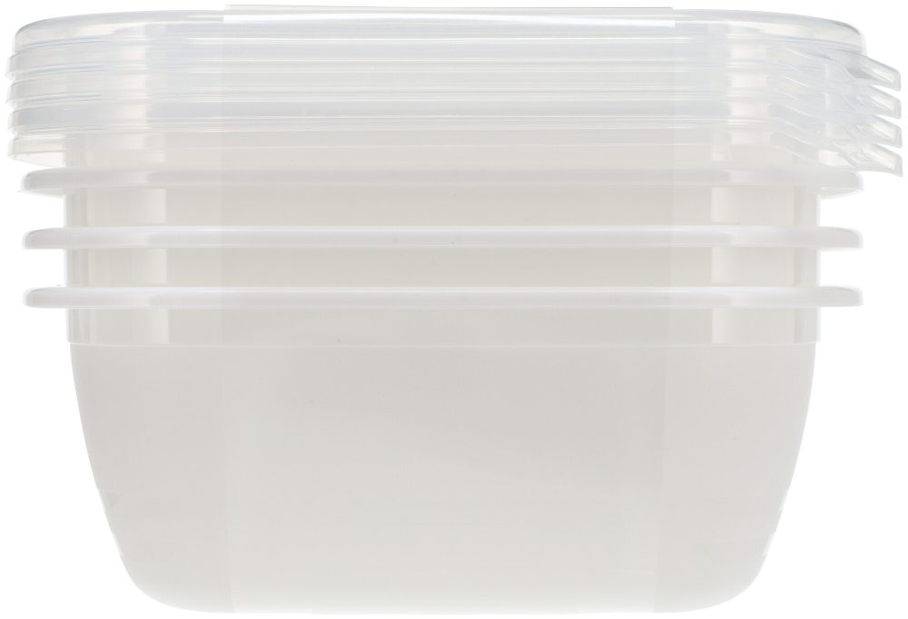 Rotho - Vorratsbehälter Freeze Stück, Transparent, One Size