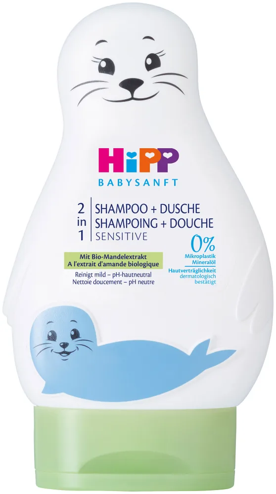 Hipp Babysanft 2 in 1 Shampoo und Dusche sensitive