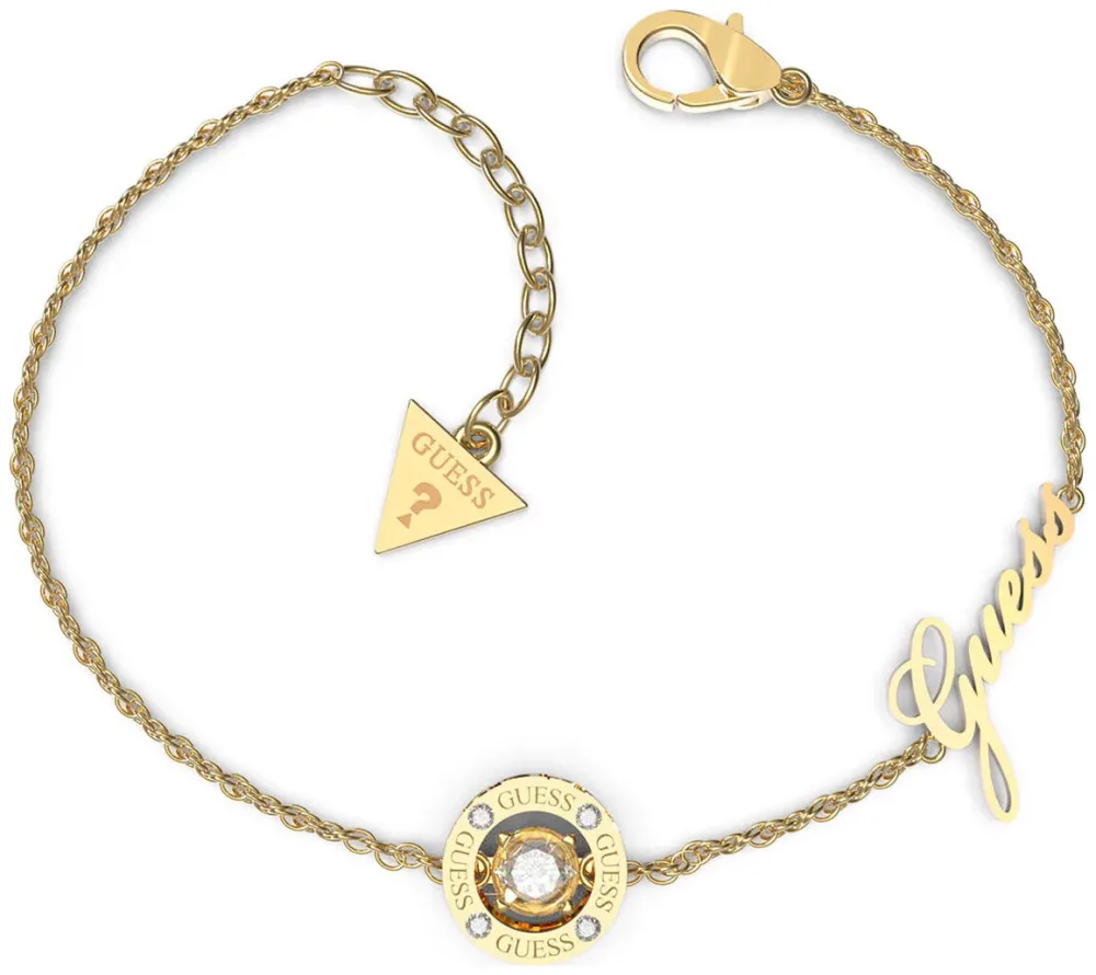 Guess - Armband, Solitaire, 14.5CM, Gold
